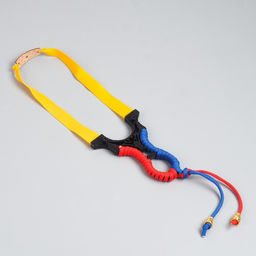 Рогатка металлическая Стрекоза, в оплетке