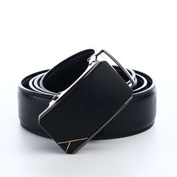 Ремень мужской, ширина 3.6 см, длина 120 см, пряжка автомат, чёрный