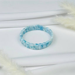 Браслет из Ларимара 19 см - Радуга самоцветов фото 3