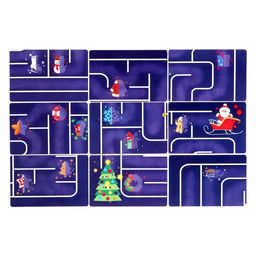 Настольная игра Умное лото. Новогодние половинки, от 1 игрока, 3+