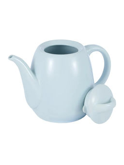 52220 GIPFEL Чайник заварочный ETHER 1000 мл. Материал: керамика. Цвет: светло-голубой.
