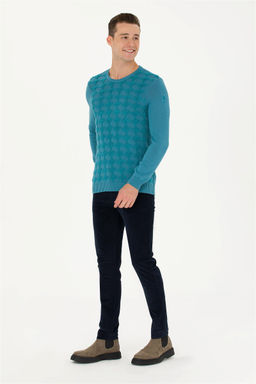 U. S. Polo Assn Мужские темно-синие брюки из плотной ткани - U.s. polo assn фото 3