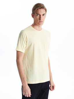 Bisiklet Yaka Penye Erkek Ti??rt