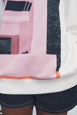 ALBERT FLORENT PRINT SWEATSHIRT - Zara фото 3