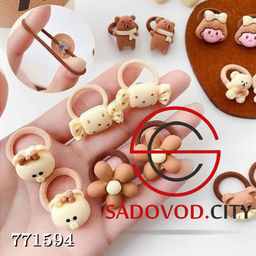 Набор резинок для волос, 10 шт