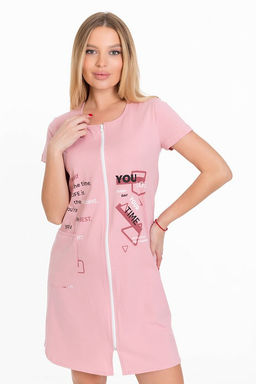Халат М324066Пв розовый