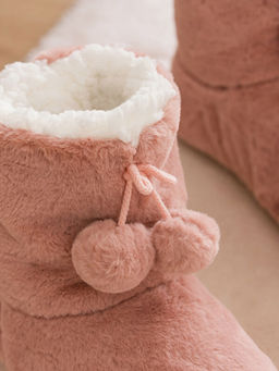 Ponpon Detayl? Pel?? Kad?n Ev Botu - Waikiki фото 3