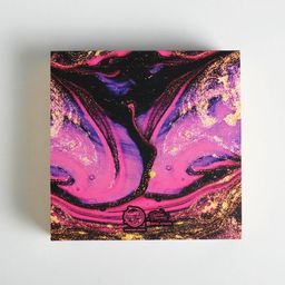 Цена за 5 шт. Коробка для конфет, кондитерская упаковка, 9 ячеек, Флюид 14.5 х 14.5 х 3.5 см - Дарите счастье фото 4