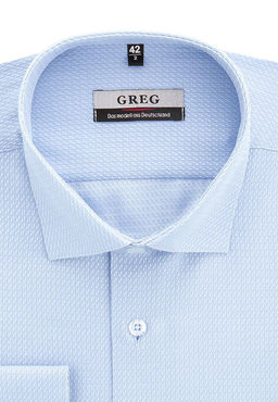 Сорочка мужская длинный рукав GREG 213/199/1019/Z