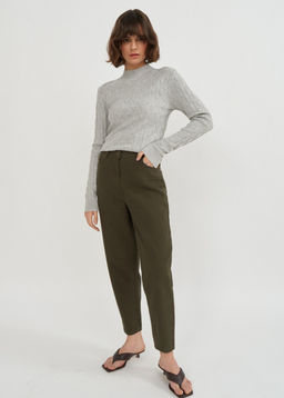 Conso/KJL 210711 - light grey Джемпер Женский фото 2