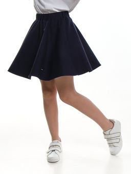 Юбка для девочки в школу синяя форма Солнце 22-4788 синий - Mini maxi фото 7
