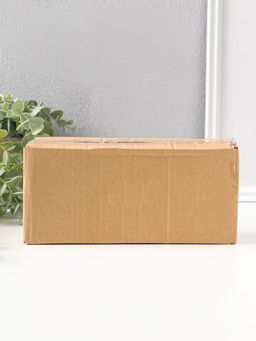 Фигурка полистоун Зайчик в сером комбинезоне, со шляпой, лопатой, 19.5 см