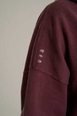 Худи Бордовый KAI Sweat Hoodie - Anta фото 11