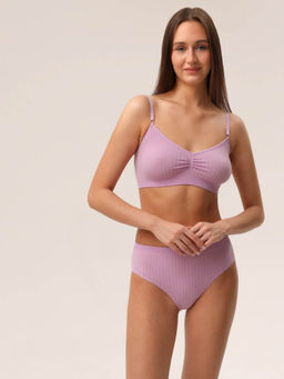 Топ женский на тонких бретелях с плетением цепочка HOME COLLECTION - Rossoporpora фото 8