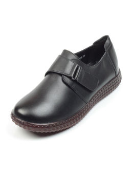 5909 BLACK Полуботинки женские (натуральная кожа)