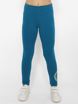 CRB wear/CWKG 70453-39-389 Брюки модель легинсы для девочки,морская волна/Ex.Cherubino
