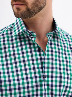 Сорочка мужская короткий рукав GREG 425/101/6140/1p