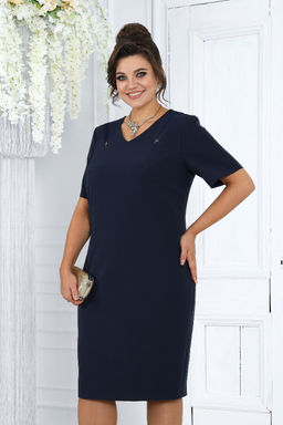 Платье Ninele 7431-Р темно-синий - Mira fashion фото 1354