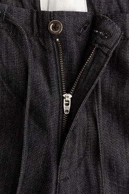 Pantal?n denim con cord?n de ajuste - H&m фото 8