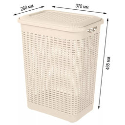 Корзина для белья 30л С12933