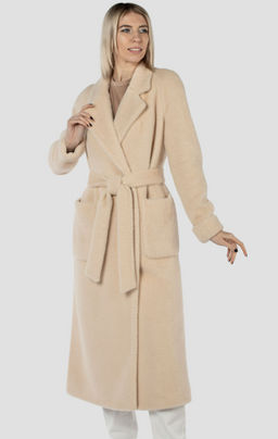 Пальто женское демисезонное Classic Reserve (пояс) - El podio фото 3