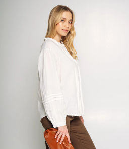 Блуза #КТ0912, белый - Dommod фото 2