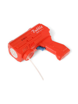 Генератор мыльных пузырей Пистолет, световые эффекты, работает от батареек, красный - Simaland фото 5