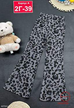 Штаны для девочки на резинке