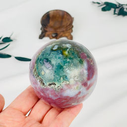 Шар из океанической Яшмы
