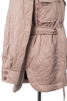 Пальто женское демисезонное (пояс) - El podio фото 10