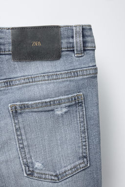 RIPPED SKINNY FIT JEANS - Zara фото 4