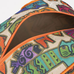 Сумка дорожная женская на молнии, разноцветная