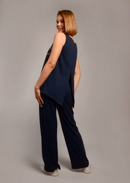 Комплект с брюками КВАРЦ (тёмно-синий №15) - Ивановская трикотажная компания фото 3