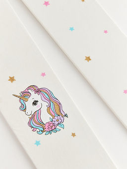 Desenli K?z ?ocuk K?lotlu ?orap