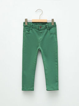 Skinny Fit Basic Gabardin Erkek Bebek Pantolon