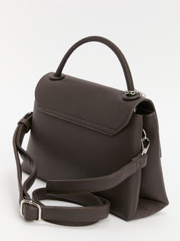 Женская сумка с ручкой TAMARIS Артикул 4476208, темно-коричневый - Calzetti фото 5