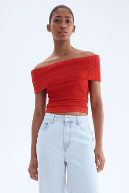 Top off-the-shoulder - H&m фото 6