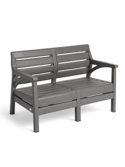 Набор садовой мебели «Евпатория»: 2 кресла, стол, двухместный диван, серый