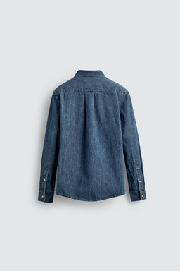 LIMITED EDITION DENIM SHIRT - Zara фото 9