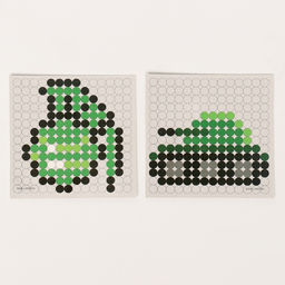 Термомозаика Самому смелому! с пинцетом, брелком