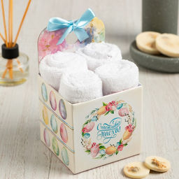 Набор декоративных махровых салфеток Этель Пасха 30х30 см-4шт, хлопок, 340 г/м2  фото 6