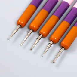 Инструменты для моделирования и придания формы Полоски н-р 5шт 14,5см дерево, резина, металл 92425 - Simaland фото 2