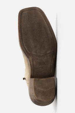 LEATHER COWBOY BOOTS - Zara фото 5
