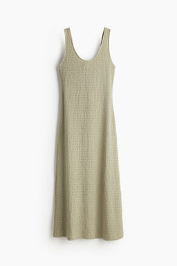 Maxivestido de punto con textura - H&m фото 6