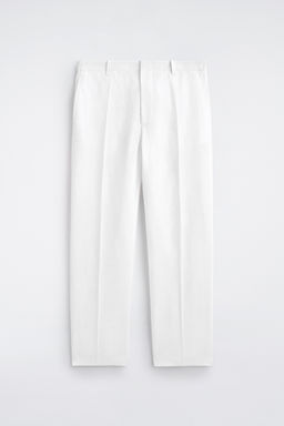 PANTAL?N DE LINO RELAXED FIT STRAIGHT LEG - H&m фото 4