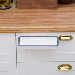 Держатель для мусорного пакета подвесной на дверцу 1.7 см, белый - Simaland фото 12