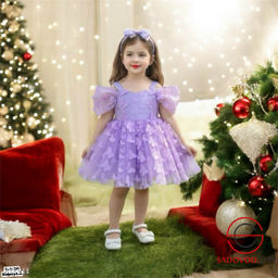 Платье для девочки пышное