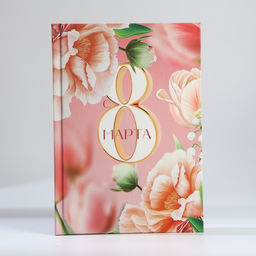 Подарочный набор С 8 марта, ежедневник А5, 80 листов и планер, 50 л.