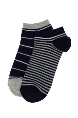 Erkek Lacivert _orap Sepette S_rpriz _ndirim