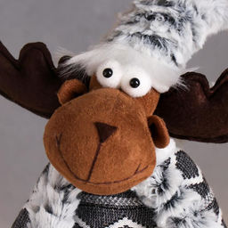 Кукла интерьерная текстильная Лосик в кофточке, 54 см